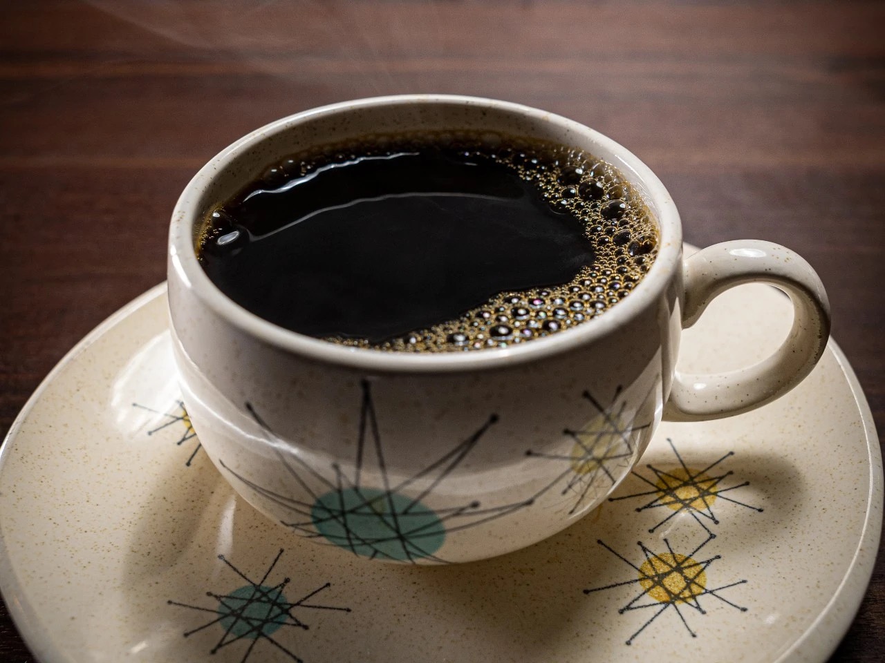 Cup of black coffee